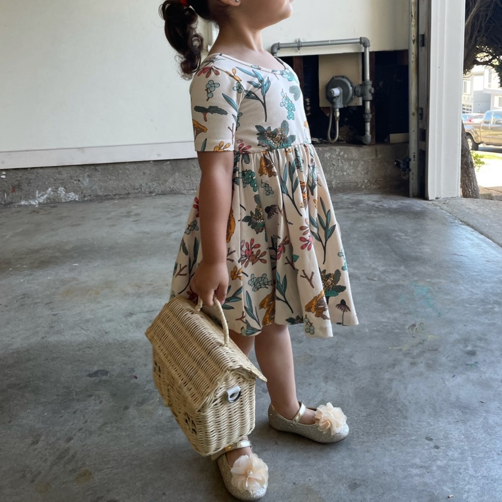 Floral ballerina dress - Picture 3 of 3